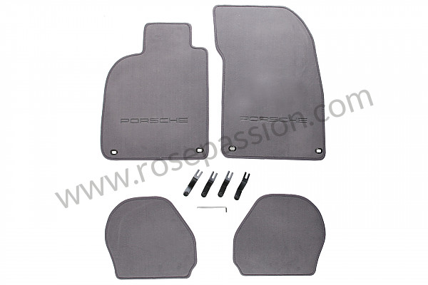 P2599 - Floor mat for Porsche 993 / 911 Carrera • 1995 • 993 rs • Coupe • Manual gearbox, 6 speed