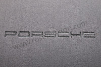 P2599 - Tapis de protection jeu gris classique pour Porsche 993 / 911 Carrera • 1997 • 993 carrera 2 • Targa • Boite auto