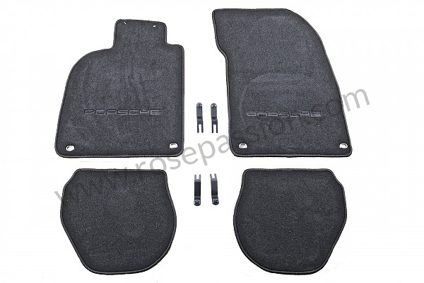 P2600 - Floor mat for Porsche 993 Turbo • 1998 • 993 turbo • Coupe • Manual gearbox, 6 speed