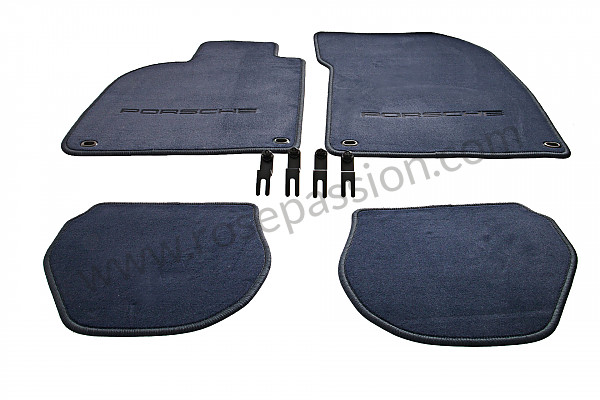 P2602 - Floor mat for Porsche 911 Turbo / 911T / GT2 / 965 • 1994 • 3.6 turbo • Coupe • Manual gearbox, 5 speed