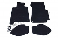 P2629 - Floor mat for Porsche 928 • 1994 • 928 gts • Coupe • Automatic gearbox