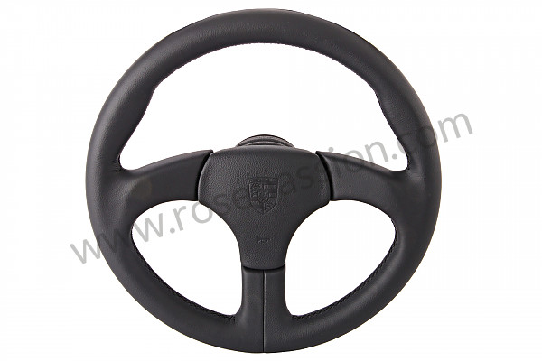 P2656 - 3-spoke sports steering wheel with hub (without airbag) for Porsche 964 / 911 Carrera 2/4 • 1993 • 964 carrera 2 • Targa • Automatic gearbox