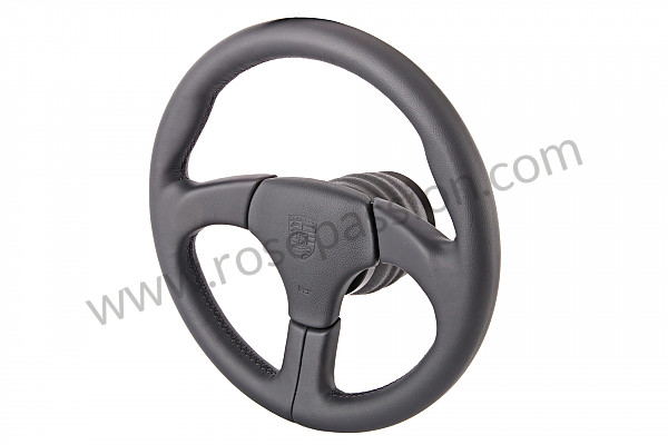 P2656 - 3-spoke sports steering wheel with hub (without airbag) for Porsche 964 / 911 Carrera 2/4 • 1991 • 964 carrera 2 • Targa • Manual gearbox, 5 speed
