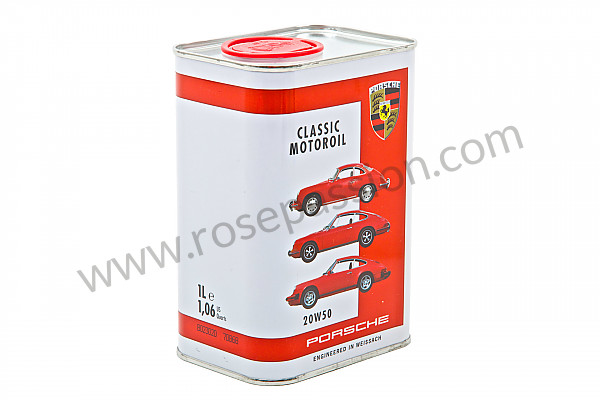 P213578 - Engine oil  classic 20w-50 for Porsche 356B T5 • 1961 • 1600 s (616 / 2 t5) • Coupe b t5 • Manual gearbox, 4 speed