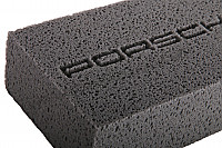 P232816 - Éponge monogramme porsche pour Porsche Boxster / 987-2 • 2012 • Boxster s 3.4 black edition • Cabrio • Boite manuelle 6 vitesses