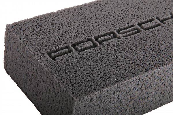 P232816 - Sponge logo porsche for Porsche Boxster / 981 • 2016 • Boxster gts • Cabrio • Pdk gearbox
