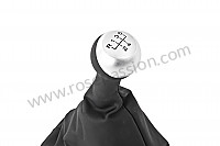 P3199 - Shift-lever knob for Porsche 964 / 911 Carrera 2/4 • 1992 • 964 rs • Coupe • Manual gearbox, 5 speed