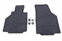 P3253 - Floor mat for Porsche Boxster / 986 • 2002 • Boxster 2.7 • Cabrio • Manual gearbox, 5 speed