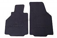 P3255 - Floor mat for Porsche Boxster / 986 • 2003 • Boxster s 3.2 • Cabrio • Manual gearbox, 6 speed