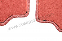 P3257 - Tapis de sol avec inscription porsche et fixation au sol (les 2) pour Porsche Boxster / 986 • 2000 • Boxster 2.7 • Cabrio • Boite manuelle 5 vitesses