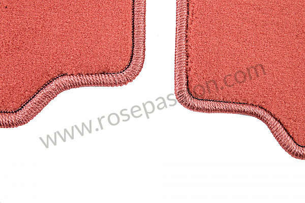 P3257 - Tapis de sol avec inscription porsche et fixation au sol (les 2) pour Porsche Boxster / 986 • 2000 • Boxster 2.7 • Cabrio • Boite manuelle 5 vitesses