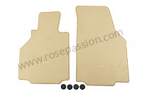 P3259 - Floor mat for Porsche Boxster / 986 • 2000 • Boxster 2.7 • Cabrio • Manual gearbox, 5 speed