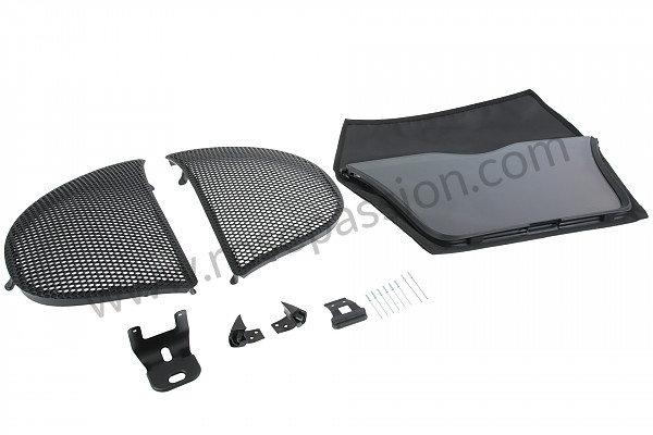 P3312 - Wind deflector for Porsche Boxster / 986 • 2004 • Boxster s 3.2 • Cabrio • Manual gearbox, 6 speed