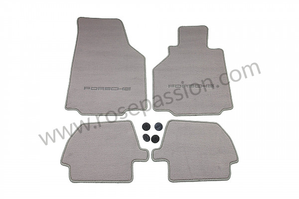 P3327 - Tapete para Porsche 996 / 911 Carrera • 2005 • 996 carrera 2 • Cabrio • Caixa automática