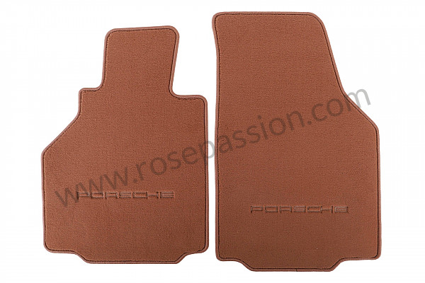 P3331 - Floor mat for Porsche 996 Turbo / 996T / 911 Turbo / GT2 • 2002 • 996 turbo • Coupe • Automatic gearbox
