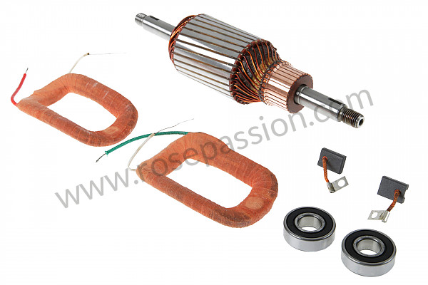 P568347 - DYNAMO KIT 12V 30A 90 MM 356/912. WITH THIS KIT YOU CAN REBUILD YOUR DYNAMO 912. THIS IS FOR 90MM DYNAMO. THIS KIT CAN ALSO BE USED TO TRANSFER YOUR 6V DYNAMO 356 TO 12V for Porsche 356 pré-a • 1950 • 1100 (369) • Coupe pré a • Manual gearbox, 4 speed