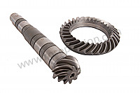 P112354 - Ring gear and pinion shaft  - 30:8  for Porsche Boxster / 987 • 2008 • Boxster 2.7 • Cabrio • Manual gearbox, 5 speed