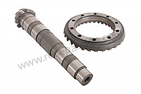 P112354 - Ring gear and pinion shaft  - 30:8  for Porsche Boxster / 987 • 2007 • Boxster 2.7 • Cabrio • Manual gearbox, 5 speed