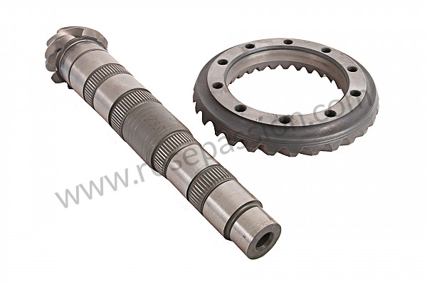 P112354 - Ring gear and pinion shaft  - 30:8  for Porsche Boxster / 987 • 2007 • Boxster 2.7 • Cabrio • Manual gearbox, 5 speed