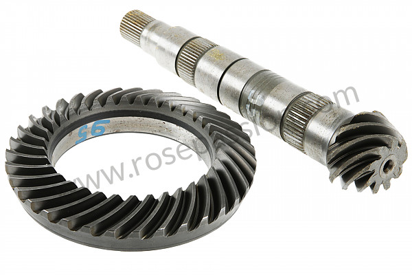 P4895 - Ring gear and pinion shaft for Porsche 924 • 1984 • 924 2.0 • Coupe • Manual gearbox, 5 speed