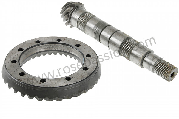 P4895 - Ring gear and pinion shaft for Porsche 944 • 1988 • 944 2.5 • Coupe • Manual gearbox, 5 speed
