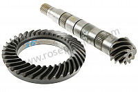 P4895 - RING GEAR AND PINION SHAFT XXXに対応 Porsche 924 • 1983 • 924 2.0 • Coupe