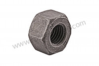 P4936 - Hexagon nut for Porsche 914 • 1974 • 914 / 4 1.8 injection • Manual gearbox, 5 speed