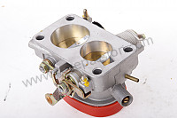 P5452 - Throttle housing for Porsche 924 • 1981 • 924 2.0 • Coupe • Manual gearbox, 5 speed