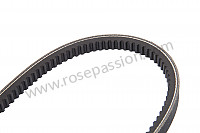 P5506 - V-belt for Porsche 924 • 1977 • 924 2.0 • Coupe • Automatic gearbox