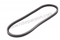 P5507 - V-belt for Porsche 924 • 1985 • 924 2.0 • Coupe • Manual gearbox, 5 speed