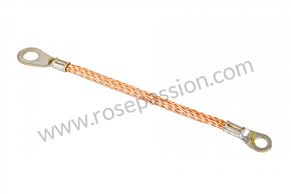 P5632 - Ground strap for Porsche 924 • 1978 • 924 2.0 • Coupe • Automatic gearbox