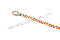 P5632 - Ground strap for Porsche 924 • 1983 • 924 2.0 • Coupe • Manual gearbox, 5 speed