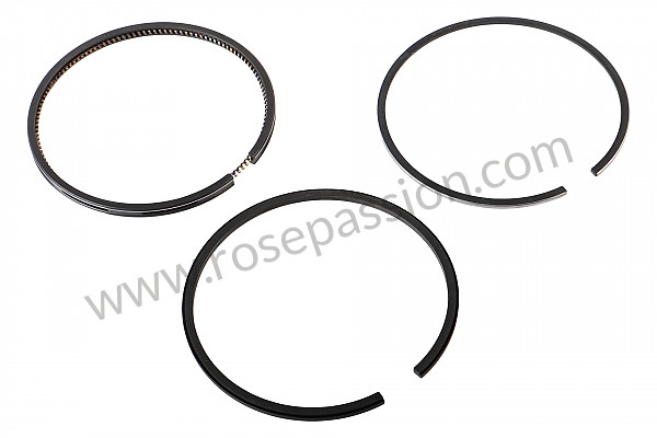 P5641 - Set of piston rings for Porsche 924 • 1976 • 924 2.0 • Coupe • Manual gearbox, 4 speed