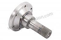 P5894 - Flanged shaft for Porsche 924 • 1984 • 924 2.0 • Coupe • Manual gearbox, 5 speed