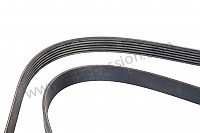 P178506 - Service belt for Porsche Boxster / 981 • 2012 • Boxster s • Cabrio • Pdk gearbox