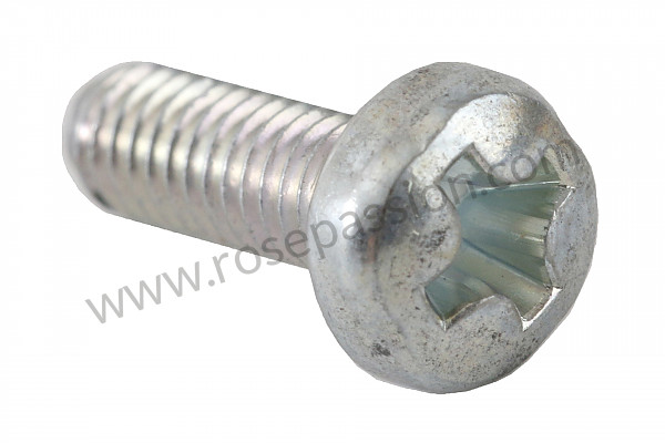 P6058 - Oval-head screw for Porsche 911 Turbo / 911T / GT2 / 965 • 1993 • 3.6 turbo • Coupe • Manual gearbox, 5 speed
