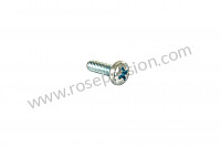 P6058 - Oval-head screw for Porsche 911 G • 1989 • 3.2 g50 • Coupe • Manual gearbox, 5 speed