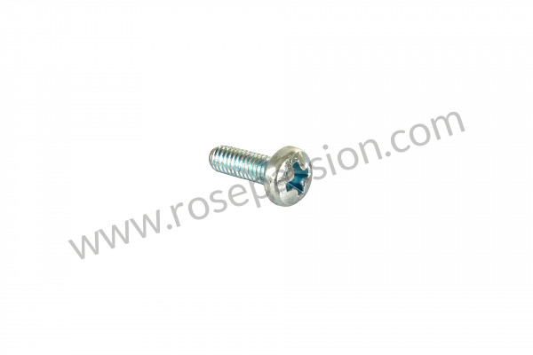 P6058 - Oval-head screw for Porsche 924 • 1988 • 924s 2.5 • Coupe • Manual gearbox, 5 speed