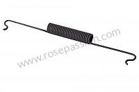 P6084 - Return spring for Porsche 924 • 1981 • 924 2.0 • Coupe • Automatic gearbox