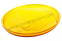 P258626 - Luna de faro bosch amarilla para Porsche 912 • 1966 • 912 1.6 • Coupe • Caja manual de 4 velocidades