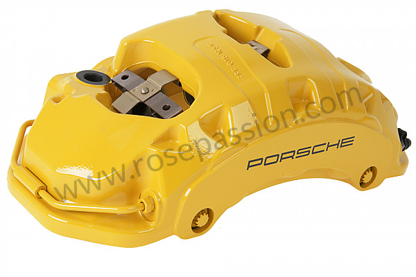 P183882 - Étrier fixe pour Porsche Cayenne / 958 / 92A • 2012 • Cayenne diesel v6 3,0 245 cv / ps • Boite auto