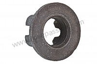 P6606 - Castle nut for Porsche 944 • 1982 • 944 2.5 • Coupe • Manual gearbox, 5 speed