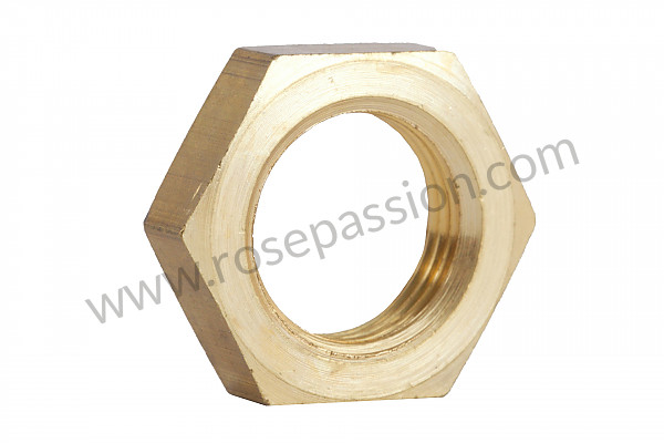 P6651 - Hexagon nut for Porsche 944 • 1988 • 944 2.5 • Coupe • Manual gearbox, 5 speed