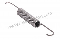 P189943 - Return spring for Porsche 356B T6 • 1963 • 1600 s (616 / 12 t6) • Coupe reutter b t6 • Manual gearbox, 4 speed