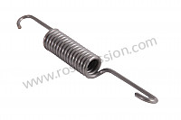 P6738 - Tension spring for Porsche 356B T6 • 1961 • 1600 super 90 (616 / 7 t6) • Cabrio b t6 • Manual gearbox, 4 speed