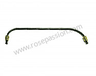 P6739 - Mantel kabel voor openen benzineluik voor Porsche 356a • 1958 • 1600 (616 / 1 t2) • Coupe a t2 • Manuele bak 4 versnellingen