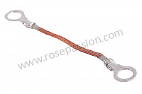 P270009 - Ground strap steering column extension for Porsche 912 • 1967 • 912 1.6 • Coupe • Manual gearbox, 4 speed