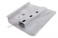 P252851 - Side plate for battery tray for Porsche 356 pré-a • 1955 • 1500 (546 / 2) • Speedster pré a • Manual gearbox, 4 speed