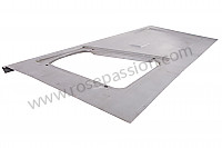 P252859 - Front luggage compartment panel with chassis plate for Porsche 356 pré-a • 1954 • 1500 s (528) • Cabrio pré a • Manual gearbox, 4 speed