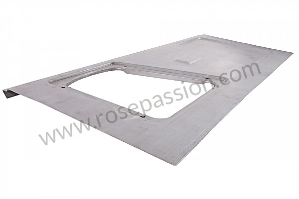 P252859 - Front luggage compartment panel with chassis plate for Porsche 356 pré-a • 1954 • 1500 s (528 / 2) • Cabrio pré a • Manual gearbox, 4 speed